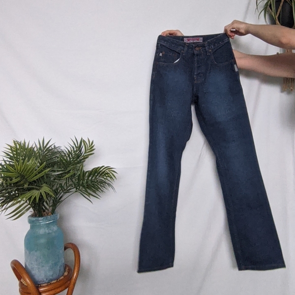 Silver High-Waisted Jeans - Picture 2 of 4